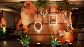 entry design from Upahar Events and Catering